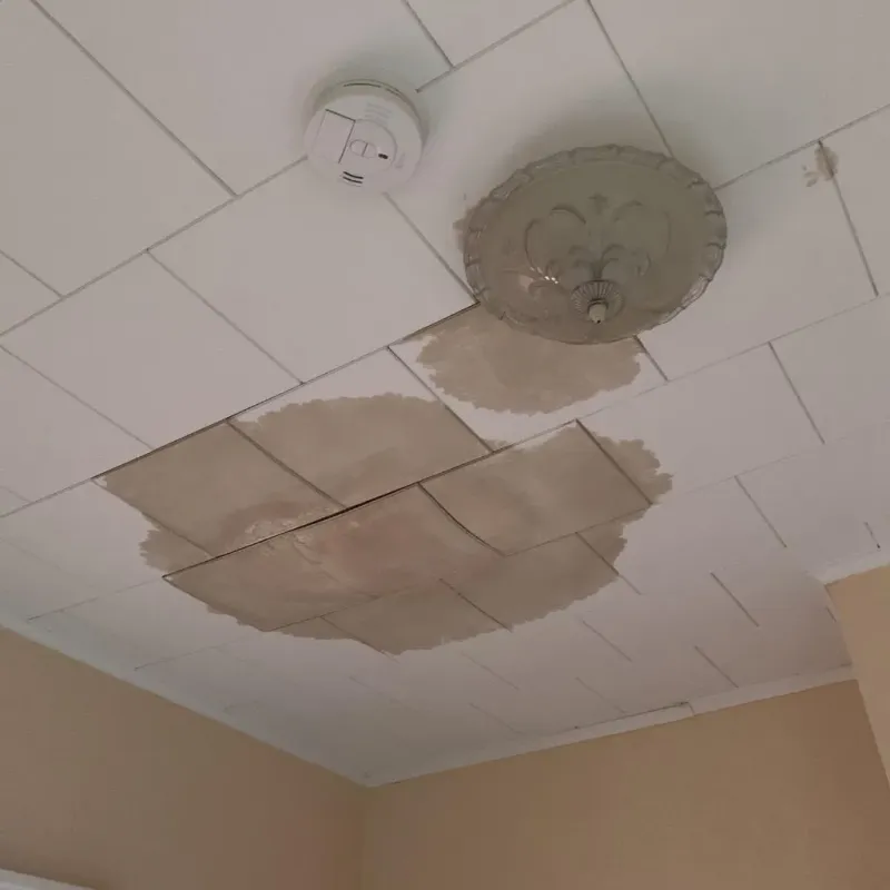 Ceiling Water Damage Repair in Strong, ME