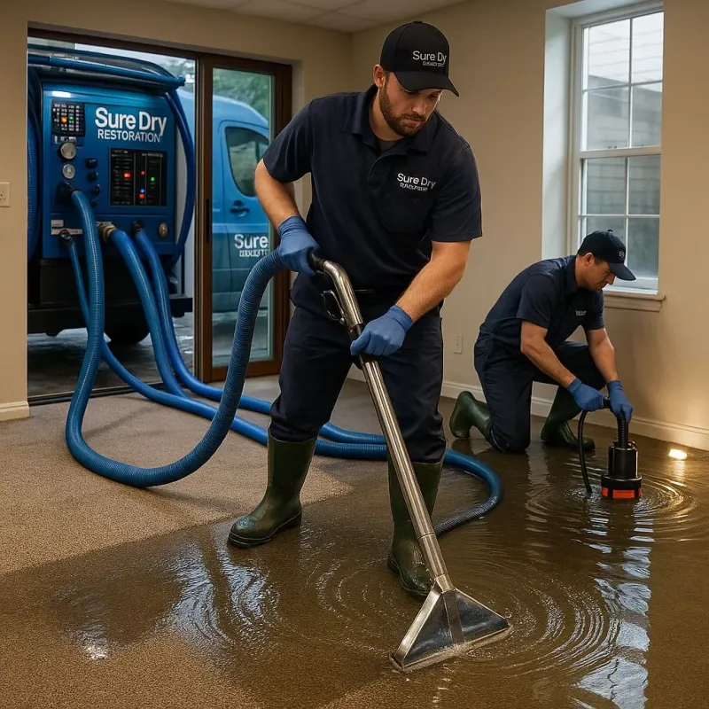 Water Extraction and Removal process in Strong, ME